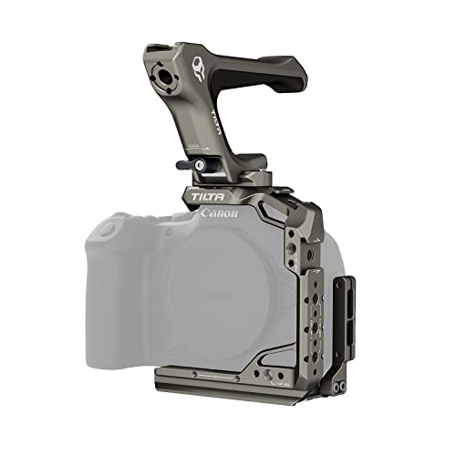 TILTA n[tJP[W R6 Mark IIpRpNgNATOgbvnhAW[15mm LWS BseplateA18mm NATO[A^b`gtyʃLbg - O[ TA-T45-B-TG