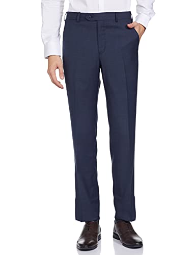 Image of Raymond Men's Wool SB2 BTN Notch Lapel Floating Suit-1 Dress Set