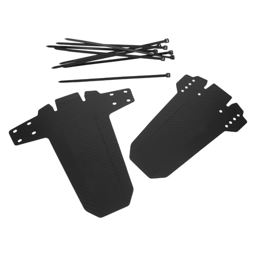 FUNOMOCYA Guardabarros para Bicicleta de Carretera y Montaña Diseño Deportivo de Fibra de Carbono Ultraligero y Resistente Protección Eficaz contra Salpicaduras para Ciclismo Exteriores