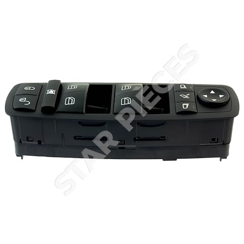 Mando elevalunas Mercedes Clase A W169 con ajuste exacto para la puerta del conductor 5