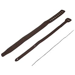 Sangle de Guitare en Cuir PU, Longueur Réglable, Accessoires Multifonctionnels pour Basse électrique (BROWN) - Les Beatles, Paul McCartney, John Lennon, RIngo Starr, George Harrison Sangle de Guitare en Cuir PU, Longueur Réglable, Accessoires Multifonctionnels pour Basse électrique (BROWN) – Image 6