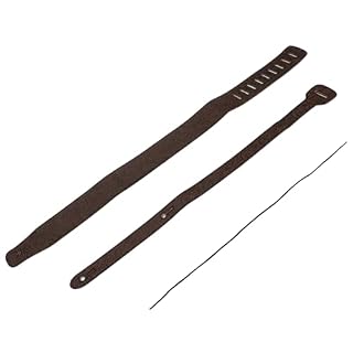 Sangle de Guitare en Cuir PU, Longueur Réglable, Accessoires Multifonctionnels pour Basse électrique (BROWN) - Les Beatles, Paul McCartney, John Lennon, RIngo Starr, George Harrison Sangle de Guitare en Cuir PU, Longueur Réglable, Accessoires Multifonctionnels pour Basse électrique (BROWN) – Image 6
