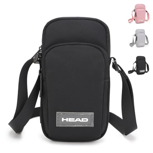 Image of HEAD Mini Waterproof Crossbody Cell Phone Bag for Women & Men, Lightweight Sling Shoulder Bag for Travel /Shopping /Workout