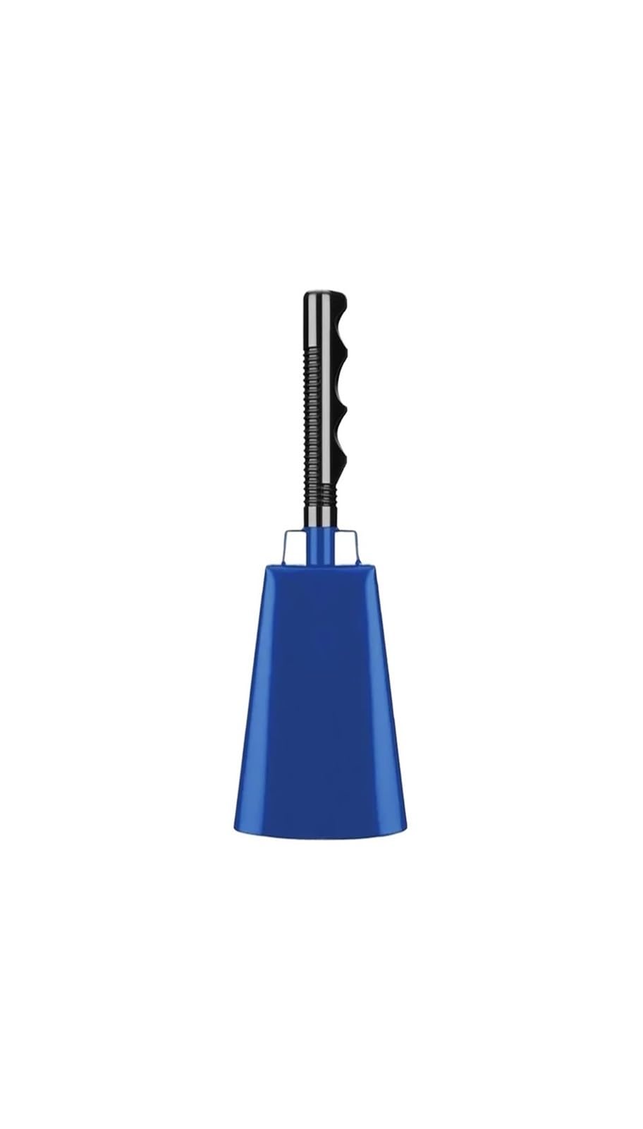 Dzwonek krowi z uchwytem, 2 szt. Z uchwytem, ​​metalowym dzwonkiem, instrumentem akompaniamentu(Blue)