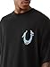 True Religion Men's Short Sleeve Painted HS Oversized Tee – Graphic T-Shirt – Casual Fit- Jet Black, XL