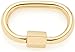 Leonardo gold Lora Clip&Mix Joker aus Edelstahl 1 Stück, aufdrehbares ovales Schloss golfarben, Clip&Mix Basic Anhänger, Damen Modeschmuck, 021818
