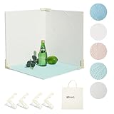 Picture of 5 PCS Cement Boards Photo Backdrop for Flat Lay, Food Photography Background 16x16 Inch, Texture Backdrop Boards for Product Food Jewlery Makeup Shooting, BEIYANG