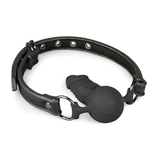 Gode bâillon en silicone ergonomique EasyToys pour jeux de rôle