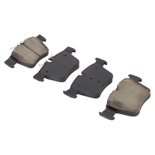 Image of QUALITY-BUILT Rear Ceramic Brake Pads, Premium 1001-1872C, Compatible with 2016-2023 Mercedes-Benz (C43 AMG,C450 AMG,GLC300,GLC350e,GLC43 AMG)