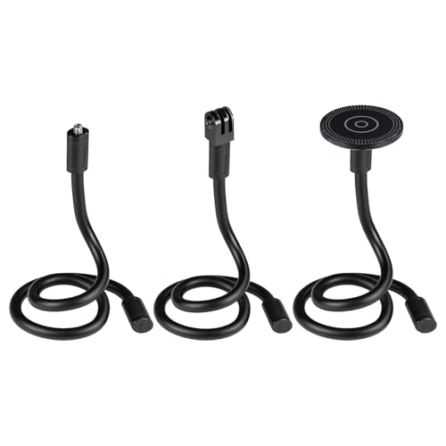 Abrazadera ajustable flexible de 360 grados de aluminio para soporte de trípodes 5
