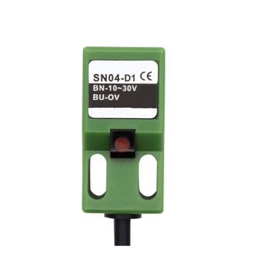 Sensor inductivo SN04-D1 de 3 cables y proximidad de 4 mm NPN normalmente abierto