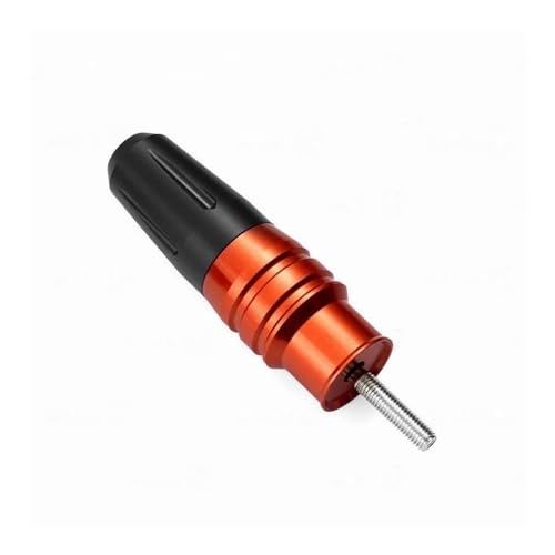 Protection SV650S orange pour sécuriser le cadre et l'échappement en balade moto