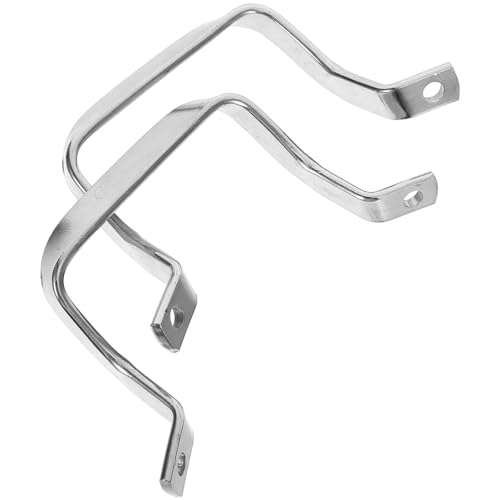 HOLIDYOYO Accessorio Essenziale per La Cucina 2 Pezzi Manici di Ricambio per Pentole Maniglie Laterali in Acciaio Inossidabile per Pentole