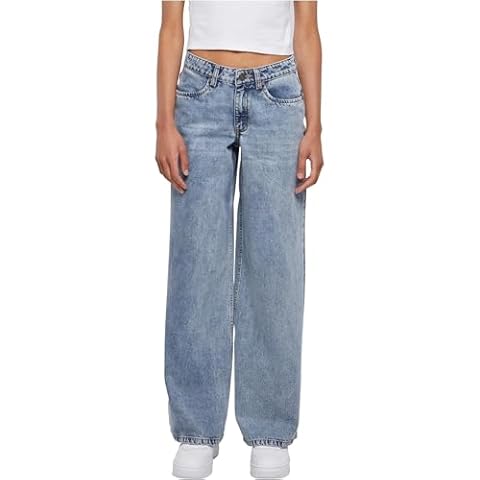 Pantalons Denim Urban Classics Femme Cover