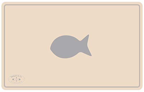 Banbury Luxury Cat Feeding Mat clear