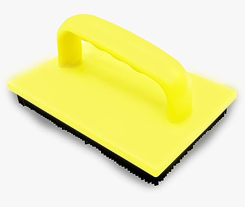 6 x 4 Inches Repair Kit, Stipple Brush for Art and DIY Textures, Stipple Hand Roller Yellow, Paint Brush Comb