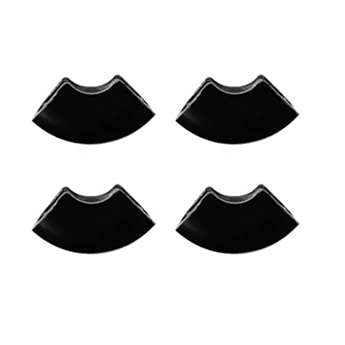 Housoutil Hairpin Leg Protectors Non-Slip Table Leg Covers for Metal Furniture Feet Chair Coffee Table Floor Protectors Set of 4 1.18X0.59X0.59In