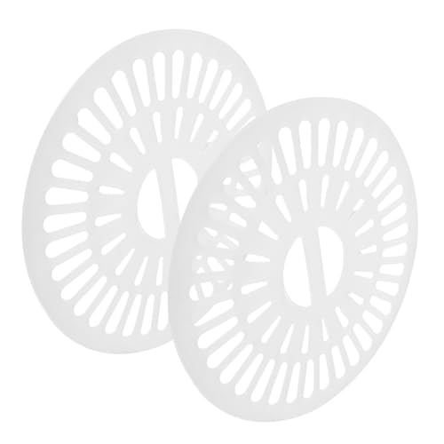 LIFKOME 2 Pezzi Coperchio Sicurezza Centrifuga Lavatrice Diametro 27 Cm, Accessorio Sostituzione Tappo Asciugatrice e Centrifuga, Copertura Antivibrazione per Elettrodomestici