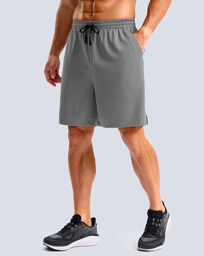 Image of G Gradual Men's Athletic Workout Shorts with Pockets 5 inch /7 inch /9 inch Lightweight Quick Dry Gym Basketball Running Shorts for Men