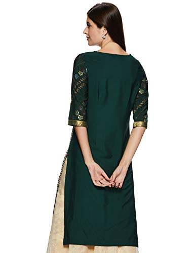 Image of W for Woman Women's Straight Kurta (17AU17090-50591 New