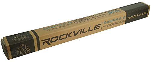 Rockville GASPOLE-B M20 Threaded Air Assist Subwoofer-Speaker Pole Mount Stand,Black thumb #6