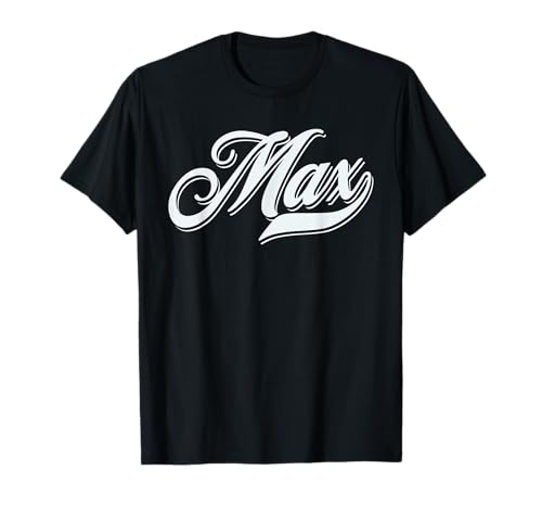 Photo de homme garçons Idée cadeau drôle humour prénom pour Max T-Shirt