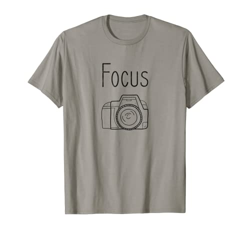 Focus Photographie minimaliste T-Shirt
