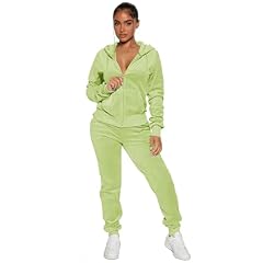 Hoodie/Jogger Pants-lime Peachy Pink