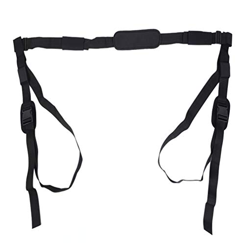 LIOOBO Portador de Tabla de Paddle Tabla de Surf Universal Correa de Transporte Accesorios de Kayak Ajustables para Kayak Tabla de Surf de Actividad Al Aire Libre (Negro)