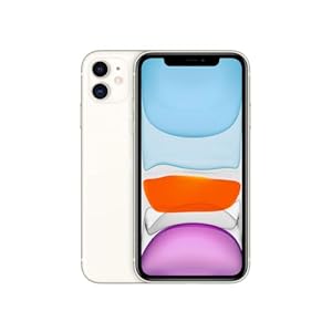 Apple iPhone 11, 64GB, White – Fully Unlocked (Renewed)