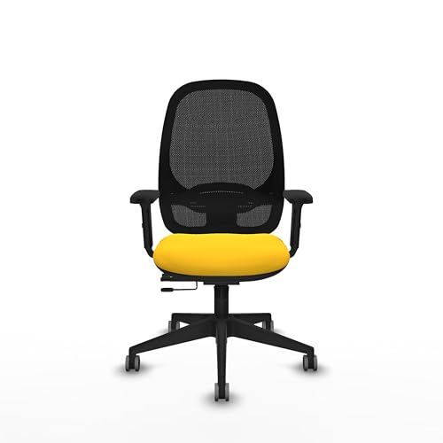 Chaise de bureau ergonomique synchrone à soutien lombaire réglable - 4