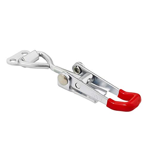 Adjustable Toggle Latch Clamp 4001, 330 Lbs 150Kg Holding Capacity, 4001 Heavy Duty Quick Release Pull Latch Toggle Clamp 6PCS - Thumbnail 2
