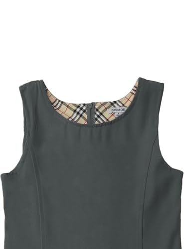 Bienzoe Girls Pleated Stretch School Uniform Jumper3