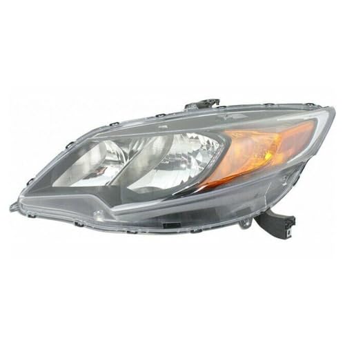 NinGYiYan Left Headlight Assembly for Honda for Civic EX-L/LX/Si 14-15 55DF88C 125-7005