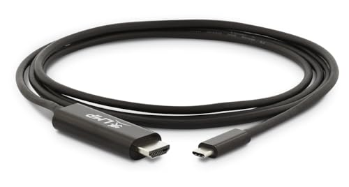 Cable USB-C a HDMI 2.0 LMP 16055 negro de alta velocidad