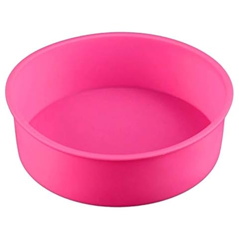 KOOTIPS Baking Silicone 8-Inch Springform Pan Protector for 8 inch and 7.5 inch Springform Pan Round Cheesecake Pan Silicone Baking Pan Accessories Preventing Water from Entering the Springform Pan Cover