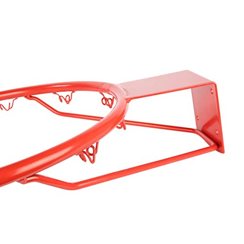 Funjump Basketball Rim Goal,15"/18" Wall Door Mounted Hanging Basketball Goal Hoop Net Indoor Outdoor With All Weather Net Wall Mounted (18 Inch) #TOP7