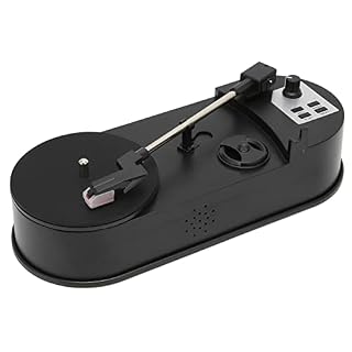 ASHATA Convertisseur Vinyle vers Mp3, Tourne-Disque Vinyle USB 2.0 Convertisseur Professionnel de Platine Vinyle vers Mp3 pour Les Amateurs de Musique, Accessoires pour Tourne-Disque - Les Beatles, Paul McCartney, John Lennon, RIngo Starr, George Harrison