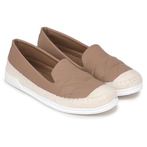 Image of TRASE Women Comfortable Loafers | Stylish Soft Slip-On Casual Flat Bellies Shoes for Women | Lightweight Footwear for Girls