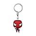 Funko Pop! Keychain: Spiderman No Way Home 2021 - Spider-Man - Leaping SM2 - Neuartiger Schl&uuml;sselanh&auml;nger - Vinyl-Minifigur Zum Sammeln - Strumpff&uuml;ller - Geschenkidee - Offizielle Handelswaren