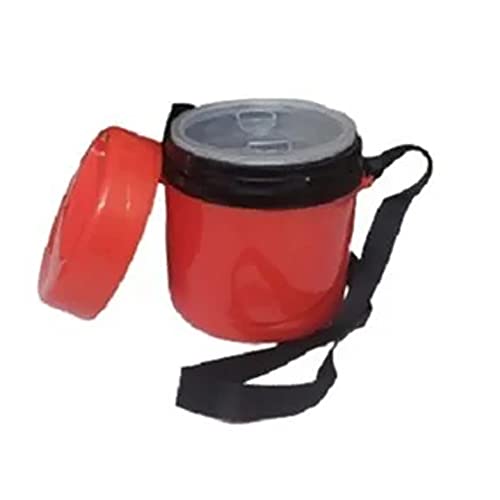 Image of ATEVON Collection - Insulated Stainless Steel 2-Tier Lunch Box - Durable, Leakproof, Keeps Food Warm - Ideal for Work, School, Travel