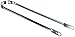 Wald, #324-26" Braces for Balloon Fenders