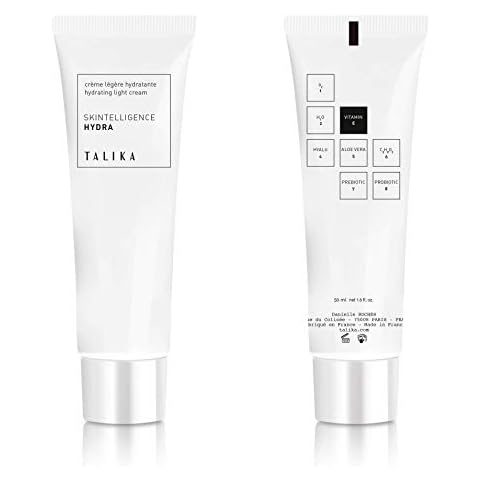Talika - Light Moisturising Face Cream - Skintelligence Hydra Hydrating Light Cream - Soothes, Moisturises and Restores Balance to the Skin Daily - For Normal to Combination Skin - Tube 50 ml Cover