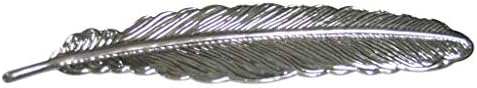 Kiola Designs Silver Toned Quill Feather Design Magnet image 3