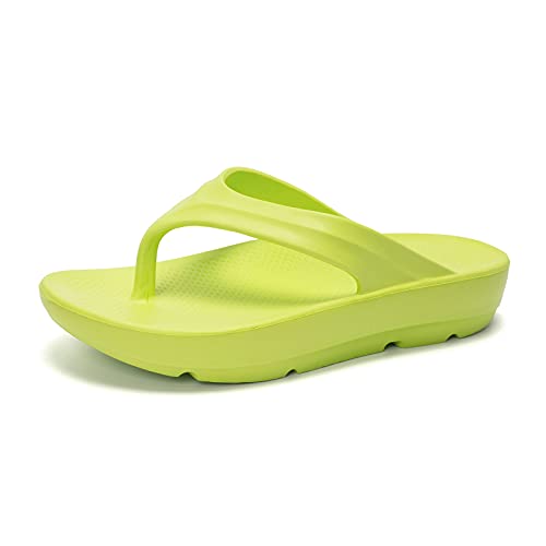 Image of FUNKYMONKEY Women's Comfort Flip Flops with Arch Support - Lightweight EVA Thong Sandals for Walking, Beach, and Daily Wear - Cushioned Footbed & Anti-Slip Sole