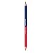 Pelikan 810838 Colouring Pencils (Thick, Triangular) Pack of 1 Two-Tone Red and Blue