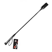 HANDGEFERTIGT 69 cm BDSM - PEITSCHE [100% Büffelleder] BDSMs Spielzeug extrem für Frauen I Domina - Sex Spielzeug für die Paare I Reitgerte I Whip - Sex Toys - Bondage I SM - Paddel I Gerte, Rohrstock