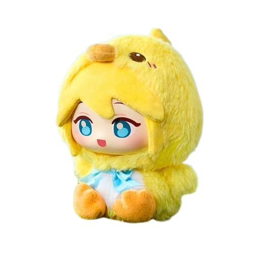 Zhongkaihua Miku - Figura de peluche Kagamine Rin Len con diseño de animales, 15 cm, figura de anime, bonitos colgantes, decoraciones coleccionables, regalos Zhongkaihua Miku - Figura de peluche Kagamine Rin Len con diseño de animales, 15 cm, figura de anime, bonitos colgantes, decoraciones coleccionables, regalos