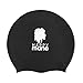 Happy Mane Silicone Swim Cap for Braids Dreadlocks, Large Swim Cap for Long Hair - Keep Hair Dry While Swimming - Perfect for Extensions, Curly Hair - Shower Cap for Women, Men, Kids (med)