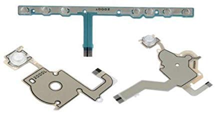 �����p�����N���X�{�^�� ���L�[ �{�����[�� �E�L�[�p�b�h �t���b�N�X�P�[�u�� Sony PSP 2000 / PSP 2004 2001 2008�p (���E�{�����[��)